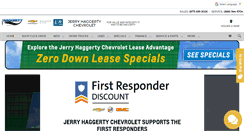 Desktop Screenshot of jerryhaggertychevrolet.com